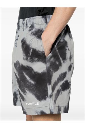 Wordmark Tie-Dye All-Around Shorts PURPLE BRAND | P504PODP226WHITE